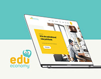 EduEconomy / web design / logo / print