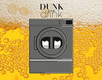 Dunk & Drink:  Laundromat Bar