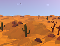 Low Poly Desert