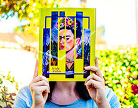 Frida Kahlo Post-Modernist Editorial