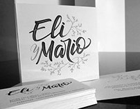 Eli y Mario / Wedding Invitation 