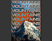 Mountains Poster