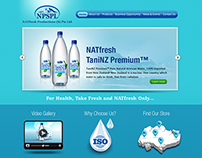 Mineral Water company website