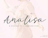 Analisa - Minimalist Font