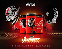 Coca Cola Avengers 185ML Launch