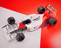 McLaren MP4/6 - CGI