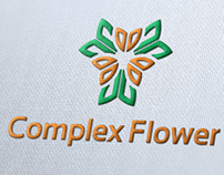 Complex Flower Logo Template