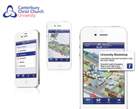 Canterbury Christchurch University iPhone App
