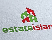 Estate Island Logo Template