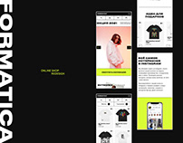 FORMATICA — website redesign