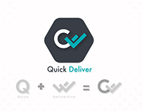 Quick Deliver logo work