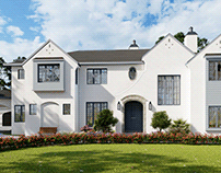 The White Brick Home | 3D Architectural Visualization