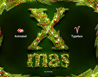 Christmas Animated Typeface