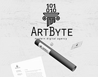 Дизайн логотипа - Веб-студия "ArtByte"
