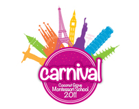 Carnival 2011 Coconut Grove Montessori | logo Design