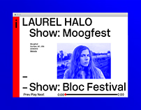 Laurel Halo Website