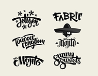 lettering logos 2014-15