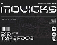 Movicks Sci-Fi Typeface