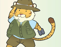Character design: Chanchito the tiger