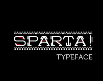 SPARTA typeface