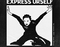 Express urself, don't repress urself