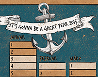 Seaside Calendar 2015