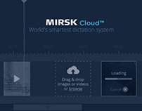 Mirsk Cloud | UI/UX Design
