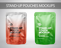 Stand-up Pouch Mockup PSD