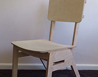 Plywood Stackable Chair Prototype