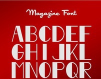 Magazine Font Design