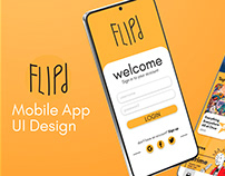 Mobile App UI Design: FLIPd