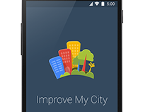Improve My City android app redesign