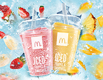 McDonalds Iced Fruit Smoothies app