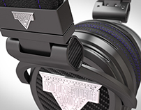 3d Model - Monster Jam® Licensed Headphone Mock-ups