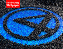Fantastic 4 fanart - abstract 3D logo