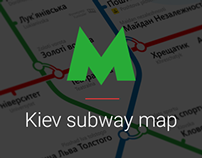 Kiev subway map