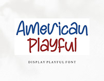 American Playful Display Font