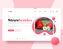 Fruitopia Webpage Concept