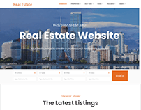 Real Estate WordPress Website