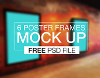 Poster Mock Up [Free PSD]