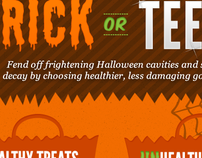 Sunstar Trick or Teeth Infographic
