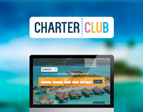 Search airplane tickets with Charter Club