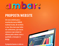 Ambar - Proposta Website