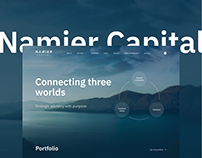 Namier Capital - Advisory Firm Website Design