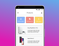 Products UI