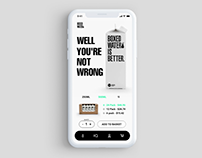 Boxed Water App Concept