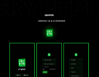 cryptpi mobile app design
