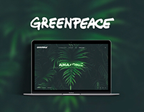 Greenpeace - Website - Redesign concept