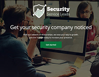 Security Service Leads provider ~ Webfolio