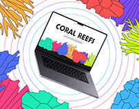 CORAL REEFS - Landing page & social project